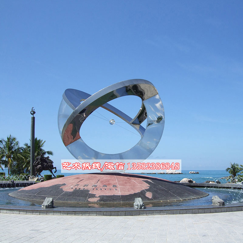 大型抽象雕塑 城市雕塑 不锈钢雕塑