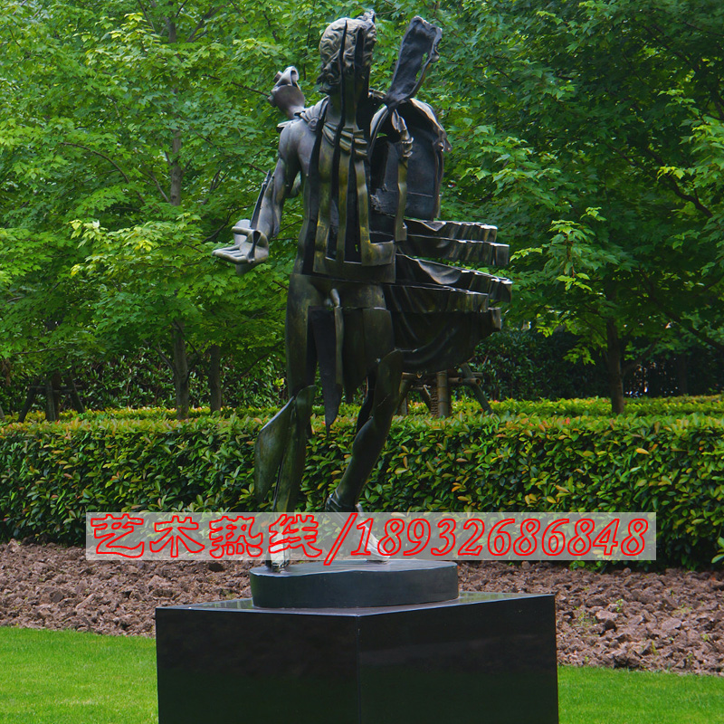 不锈钢城市雕塑 人物雕塑