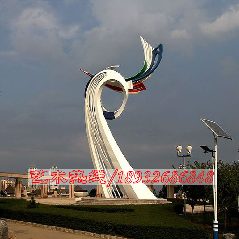 大型不锈钢雕塑 城市雕塑