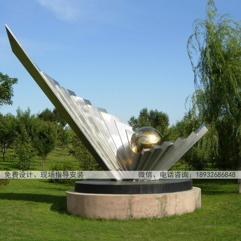 城市雕塑广场不锈钢雕塑 不锈钢雕塑公司销售制作 城市园林不锈钢雕塑