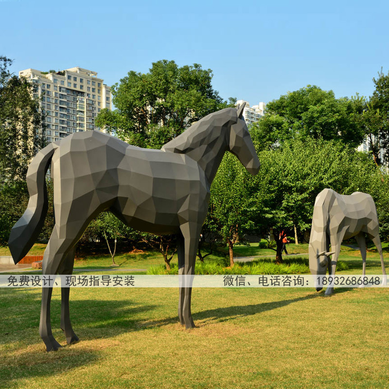 景观草坪园林广场公园不锈钢雕塑生产厂家河北曲阳不锈钢雕塑制作报价